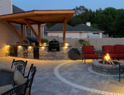 Add Dimension to a Retaining Wall With Well-Placed Outdoor Lighting in the Syracuse, IN Area